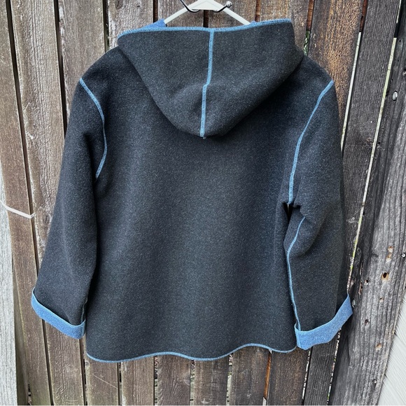 Cabi Boiled Wool Hooded Jacket Sz M - Picture 8 of 14